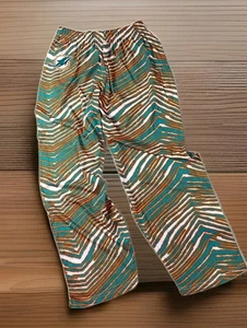 Zubaz Miami Dolphins NFL Herren Zebra Hip Logo Lounge Hose Männer Large Pant L  - Bild 1 von 10