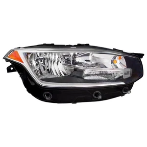 Headlight For 16-21 Volvo XC90 CAPA Certified Halogen Passenger Side Chrome - Picture 1 of 9