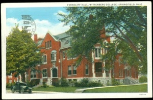 Postal de Ferncliffe Hall, Wittenberg College, Ohio - Imagen 1 de 1