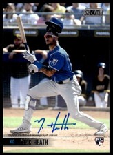 2021 Stadium Club Autographs Nick Heath Auto Kansas City Royals #SCBA-NH R66