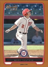 2012 (NATIONALS) Bowman Prospects Orange #BP41 Zach Walters/250