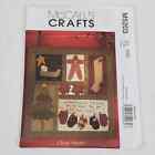 Vintage McCall's Crafts M5203 Sewing Pattern Quilt Block Wall Hanging