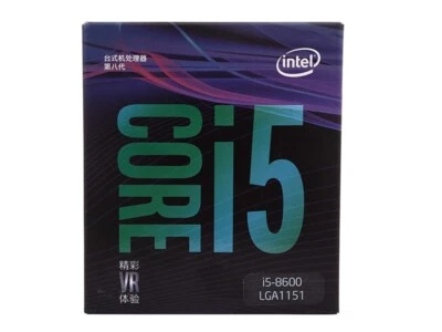 NEW Intel Core i5-8600 3.10GHz SR3X0 LGA1151 6-Core CPU Processor i5 8600 IN BOX - Image 1 of 4