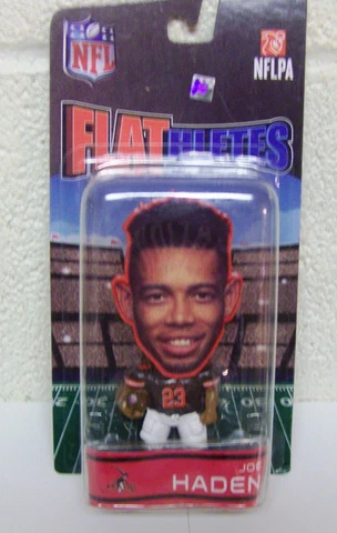 Joe Haden Cleveland Browns Flathlete 5 Inch Figure New In Package Cover
