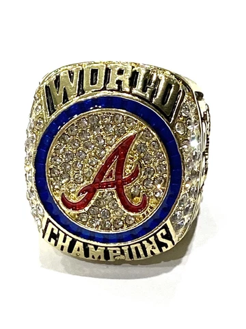2021 Freddie Freeman Atlanta Braves Championship ring Gold FAST SHIPPING!! Cover