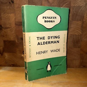 Vintage Penguin Crime : The Dying Alderman : Henry Wade : 1940 : 1st : RARE! - Picture 1 of 9