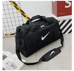 Nike Sports Bag Brasilia Training Holdall Gym Travel Kit Duffel Soccer bag - Picture 1 of 19