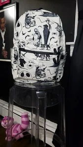 Disney Tim Burton's The Nightmare before Christmas Backpack Bioworld Book bag - Picture 1 of 16