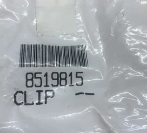 Clips Top Balance Ring Whirlpool 8519815 WP8519815 - Imagen 1 de 4