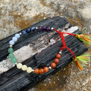 Chakra string bracelet, unisex! - Picture 1 of 2