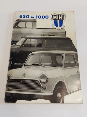 Vintage Mini 850 & 1000 1975 Handbook / Car Repairs / Manual - Image 1 of 4