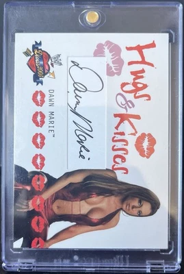 Fleer Divas 2004 2005 Dawn Marie Hugs & Kisses automático #10/15 WWE Foto 1 de 2