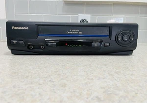 Panasonic PV-V4021 4-Head Omnivision Blue Line VCR - Tested & Works - No Remote - Picture 1 of 5