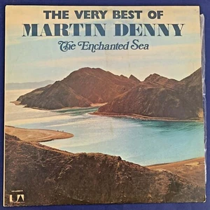 JAZZ LP -THE VERY BEST OF -Martin Denny- UNITED ARTISTS 1975 Original 12'' RARE - Picture 1 of 6