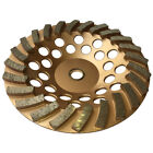 Concrete or Masonry Diamond Grinding Cup Wheels, 7/8"-5/8" Non Threaded Arbor