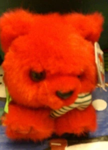 Puffkins "Jangles" Red TEDDY BEAR #6705 Christmas 1999 NEW WITH TAG - Picture 1 of 1