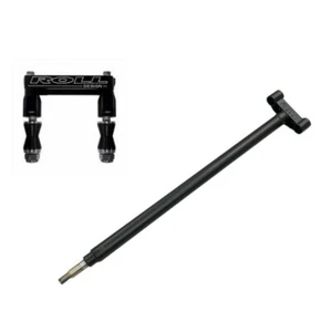 Vástago de dirección extendido diseño de rollo con abrazadera de 1 1/8" Yamaha YFZ450 2004-2005 - Imagen 1 de 3