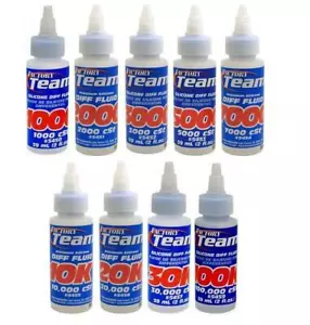 RC Silicone Diff Fluid 1k-500k by Team Associated & HPI Losi PRC Rovan KM - Picture 1 of 21