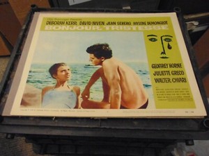 BONJOUR TRISTESSE 1958 JEAN SEBERG OTTO PREMINGER 11X14" LOBBY CARD N8260