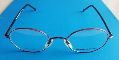 New Tortoise HUMPHREY BOGART Eyeglasses Round/Oval HB526 Metallic Brown Rim SALE - Image 1 of 4
