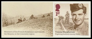 GB LS171e Valour and Victory Tommy Macpherson 1st Single MNH 2025 - Bild 1 von 1