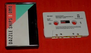 OMD KASSETTENBAND - DAZZLE SHIPS - 1983 UK AUSGABE AUF TELEGRAPH - Bild 1 von 7