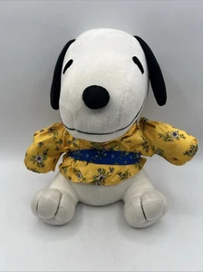 Vintage Snoopy Plush Peanuts Japan Kimono Karate Outfit Stuffed Toy - Picture 1 of 8
