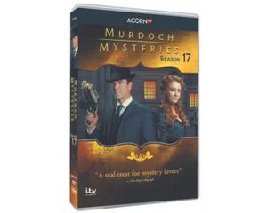 Murdoch Mysteries: The Complete Season 17 (DVD, 5-Disc Box Set) New Sealed