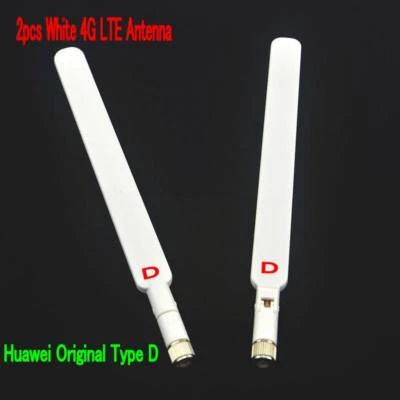 HUAWEI Original 4G LTE External 2x Antenna for B315 B310 B525 SMA D-type White - Image 1 of 4
