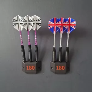 2x Wall Mounted Darts Holder Display Storage Caddy - Sleek Design - 100+ Sold - Picture 1 of 10