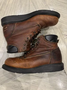 Vintage Red Wing Ankle Boots Men's 10EE Brown Leather USA Made - Picture 1 of 9