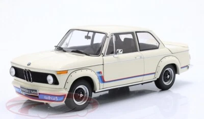 宝马 2002 Turbo 年 1974 白色 1: 18 Kyosho 压铸模型汽车 — 第 1/4 张图片