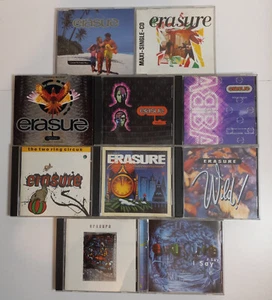 Erasure CD's: 5 Regular Albums & 5 Singles and EPs - Sire/Reprise Mute/Elektra - Picture 1 of 5