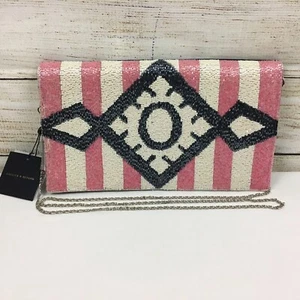 America & Beyond Candy Crush Clutch Perlen abnehmbarer Kettenriemen - Bild 1 von 13