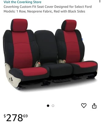 Capas de assento Ford F-150 2021-2023 ajuste personalizado cobertura - Imagem 1 de 2