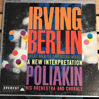 Irving Berlin, great man of american music EVEREST 12" LP PROMO WLP - Bild 1 von 4