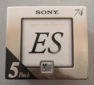Pack de 5 MiniDisc Sony ES neufs 74 mn - Photo 1/6