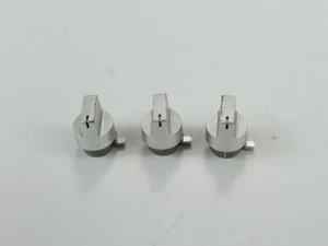 *Pioneer CT-445* Set of 3 Small Knobs Taper Deck Parts /A491 - Picture 1 of 5