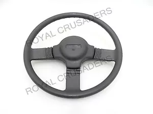 For SUZUKI SJ413 SJ410 SAMURAI SIERRA STEERING WHEEL WITH HORN BUTTON #G141(C658 - Picture 1 of 3