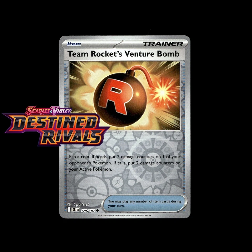 Pokemon Cards! Destined Rivals Holo/Reverse Holo EX Ultra Rare SIR Full Art Card - Image 1 of 1