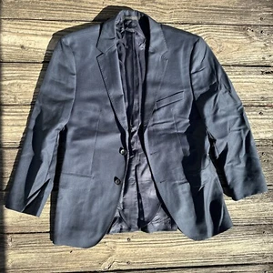Hugo Boss Herren Reda Wolle Sport Blazer The James 4 Gr. 36 S Navy Blau Dbl Vent - Bild 1 von 7