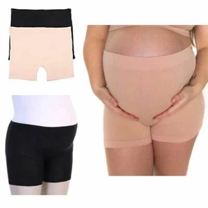 2 Pc Womens Seamless Maternity Shapewear High Waist Motherhood Underwear L/XL - Picture 1 of 1
