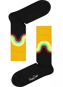 Happy Socks Rainbow Unisex Premium Cotton Socks 1 Pair Size Size 7-11 - Picture 1 of 1