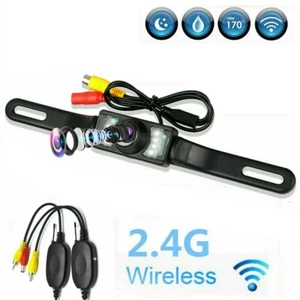 2.4G Wireless Car Reverse Rear View 7 IR Night Vision Parking Cam Backup Camera - Picture 1 of 10