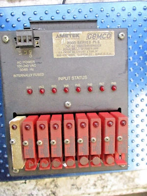 INTERRUPTOR LÍMITE PROGRAMABLE AMETEK GEMCO SERIE 2500 PLS 2500CBARA0A8DDX Foto 1 de 4