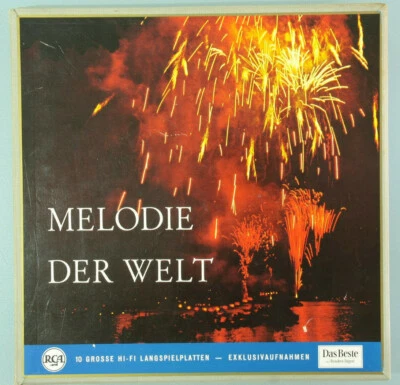 MELODIE DER WELT  Readers Digest 10 LP-Sammlung Klassik, Film- Tanz- Marschmusik - Bild 1 von 3