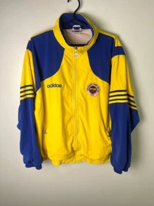 Fenerbahce Vintage Football Jacket Track Adidas Season 1998/1999 Size L - Picture 1 of 11