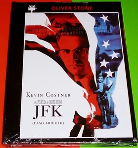 JFK , Caso abierto / J.F.K. (Dvd R2) English . Español (DVD+LIBRO) No novela - Imagen 1 de 3