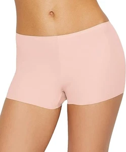 Neu mit Etikett TC EDGE Fine Intimates Wonderful Edge Matte Microfiber Boyshort ROSE L - Bild 1 von 7