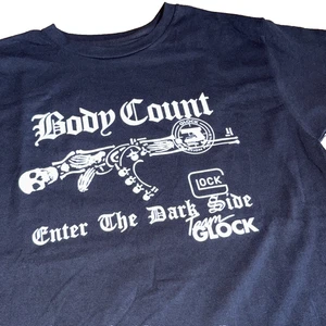 5A- Mens Med. Tommy Vercetti Body Count Glock Black Tee - Picture 1 of 8